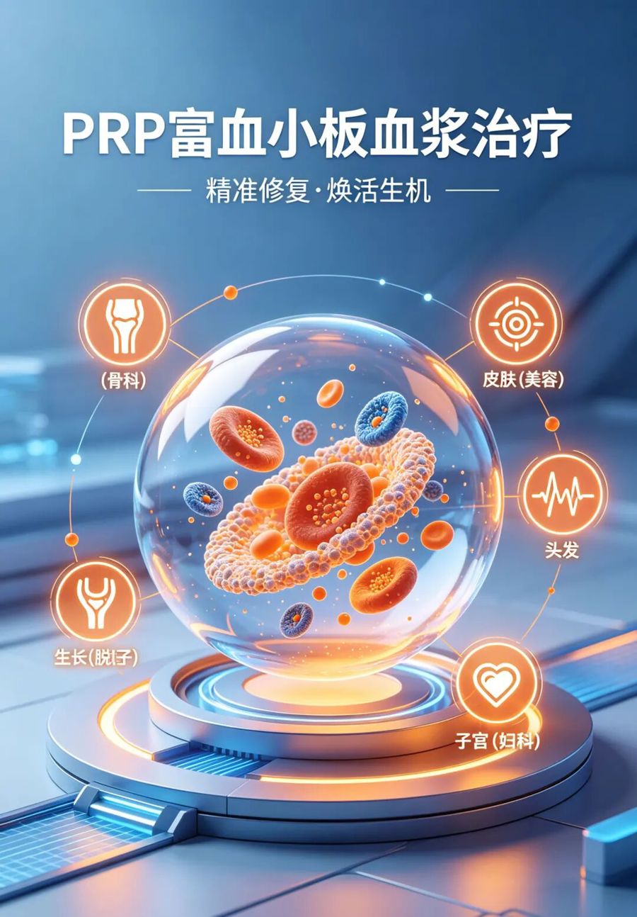 健康科普 | 一文看懂“PRP”:富血小板血浆